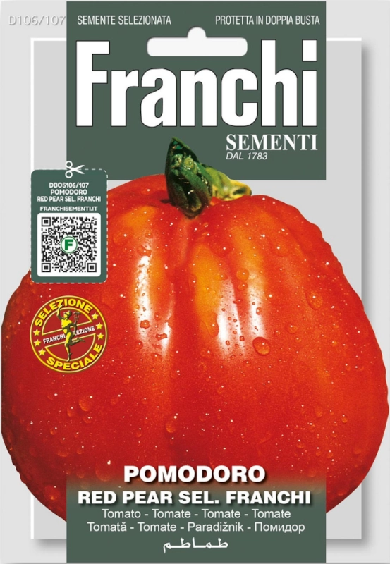 Pomidor Red Pear Sel. Franchi nasiona vis 1g FRANCHI sklep rajogrodnika